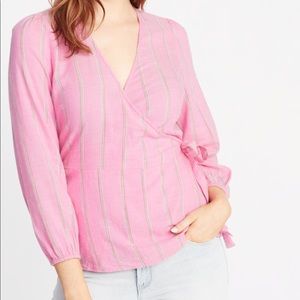 NWT OLD NAVY WRAP TOP